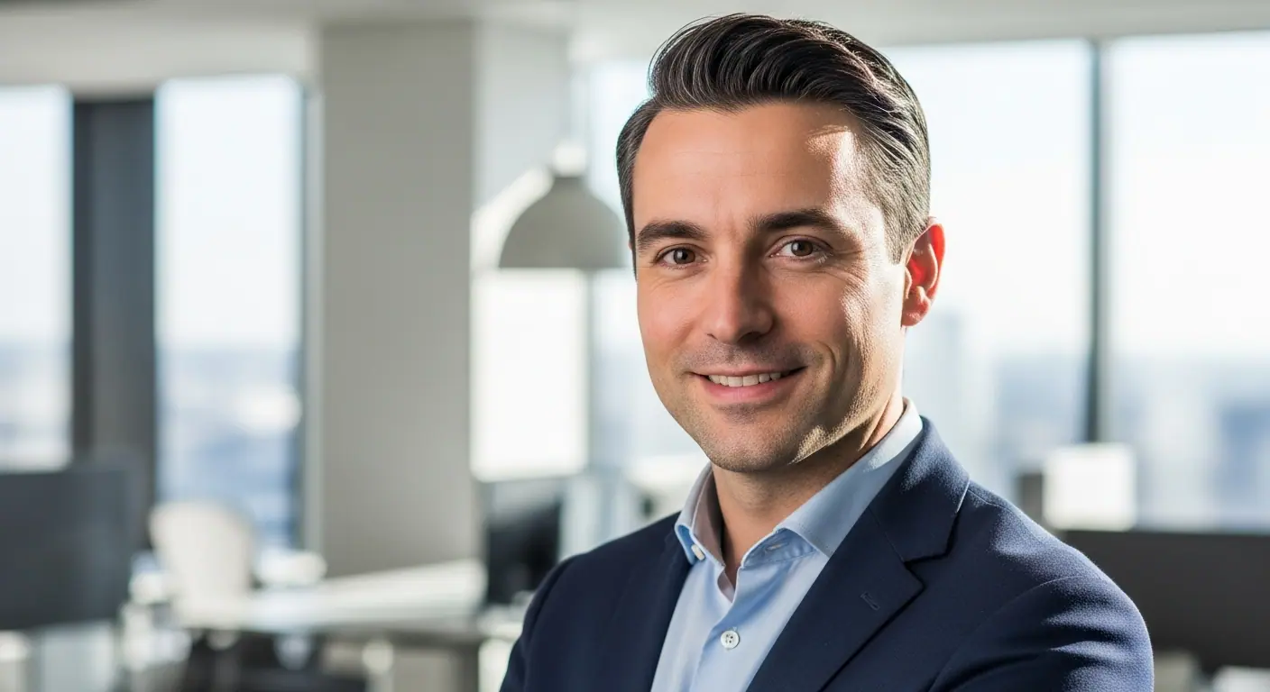 Portrait professionnel du fondateur et CEO